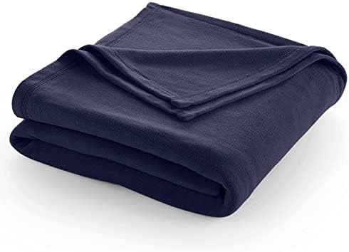 Twin Size Fleece Bed Blanket | Comfy Supersoft Fleece Blanket