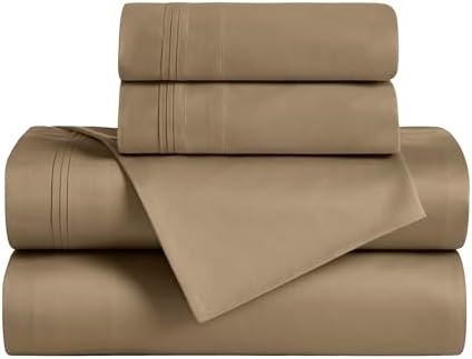Superior Egyptian Cotton 3 Piece Sheet Set, 650 Thread Count