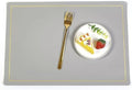 8 Piece Placemat Set,11.82 x 16.93 in / 30 x 43 CM,PU Leather Washable