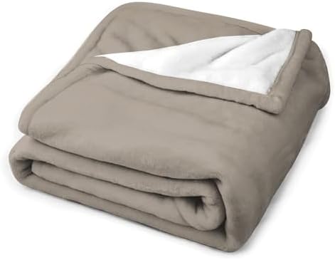 Plush Throw Blanket, Simple Stylish Chic Taupe Brown Throws for Couch