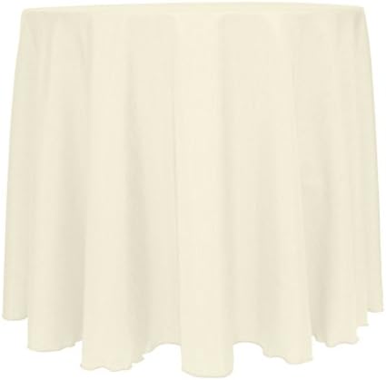 Ultimate Textile 90-Inch Round Reversible Shantung Satin Tablecloth
