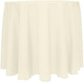 Ultimate Textile 90-Inch Round Reversible Shantung Satin Tablecloth