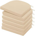 HARBOREST Outdoor Chair Cushions Set of 6, Water Resistant Patio Chair
