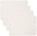 Quilted Placemats Set of 4 18"X13" Cotton Placemats Washable Cloth