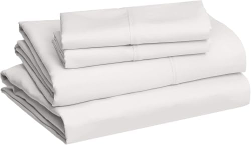 Ivory Full (54"X75") Microfiber 4-Piece Sheet Set 17 Inch Deep Pocket