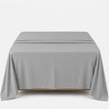 Amay 100% Egyptian Cotton Flat Sheet Only Full XL, 500 Thread Count
