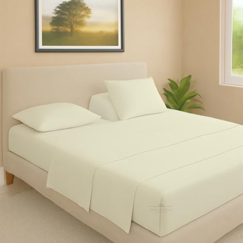 Split Head 4 PC Sheet Set 18" Deep Egyptian Cotton 600 TC King