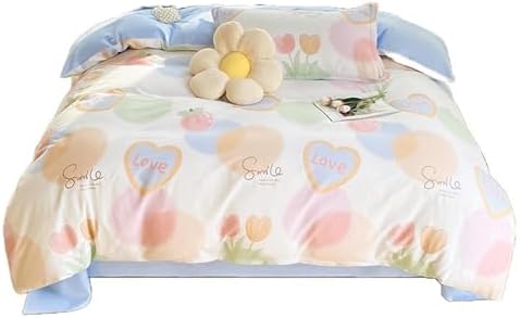 Printing Bedding Duvet Cover Set, Soft Comfortable Cotton Comforter