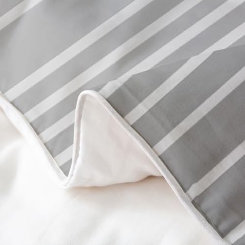 Feelyou Gradient Stripes Duvet Cover 100% Cotton King Size