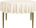 Lann's Linens - 10 Premium 70" Round Tablecloths for