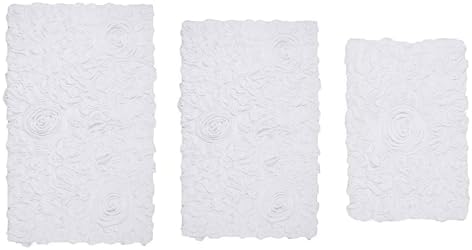 Home Weavers Modesto Collection 100% Cotton Tufted Bath Rugs, Extra