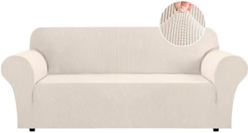 Flamingo P High Stretch Sofa Slipcover Non Slip Couch Cover for 3