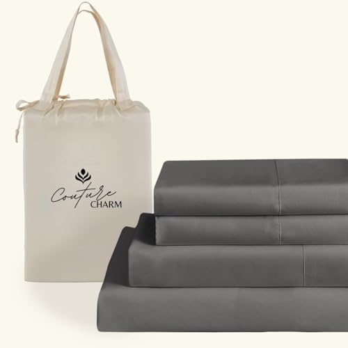 Egyptian Cotton King Size Sheet Set, 4-Piece, 1000 Series Sateen