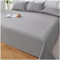 100% Cotton Coarse Fabric Flat Sheet Twin Full Queen King Cal King