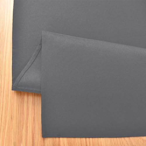 Wolkemer Farmhouse Grey Table Runner Dining Table Runners 48 Inches