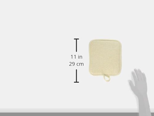 Winco Beige Terry Pot Holder with Pocket, 12-Piece Count, 9.5-Inch by