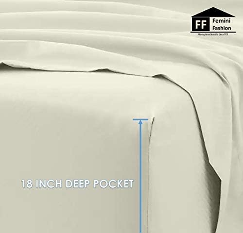 7 Piece 100% Giza-Egyptian Cotton Sheets, Sheet-Giza-Pillow, 1000-TC