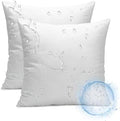 Ashler Outdoor Pillow Inserts, 18x18 Waterproof Throw Pillows Pack of