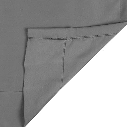 ChadMade Pinch Pleat Blackout Curtain Heavyweight 84 Inches Long Drape