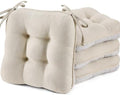 BETU Chair Cushions for Dining Chairs Set of 4,3.5" Thick Kitchen