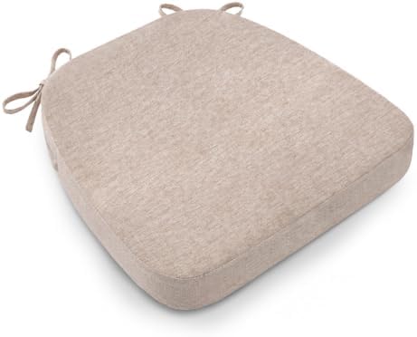 AAAAAcessories Chair Cushions for Dining Chairs, 17 x 16 x 2 in, Set