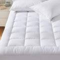CozyLux Queen Size Mattress Pad Pillow Top Cotton Mattress Topper 8-21"
