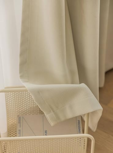Grommet Blackout Curtains 84 Inch Length 2 Panels Set, 54W x 84L