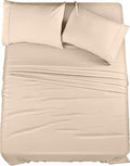 Twin Sheet Set – 4 Piece Bed Sheets for Twin Size Bed, Soft and