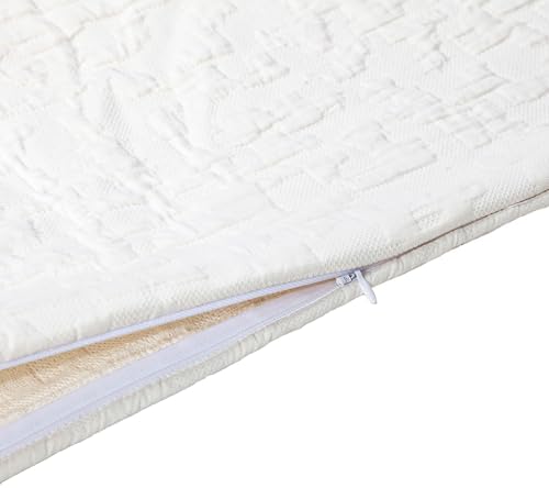 HiEnd Accents Porto Matelassé 3 Piece Queen Vintage White Duvet Cover