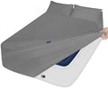 Moonsea Twin XL Sheet Sets Extra Deep Pocket, 3Pcs with Side Pocket