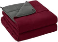 yescool Weighted Blanket for Adults 20lbs Queen Size, 60" x 80", Red