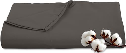 Royale Linens 300 Thread Count 100% Cotton King Flat Sheet - Super