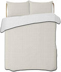 68x98in Quilt Bedding Set Pure Color Rice Breathable Summer Cooling