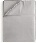 Luxury Full-XL (81x102) Flat Sheet, Soft 600-TC Natural Cotton, Soft &