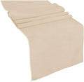 Polyester Table Runner 12"x108" by KS LINENS (Beige)