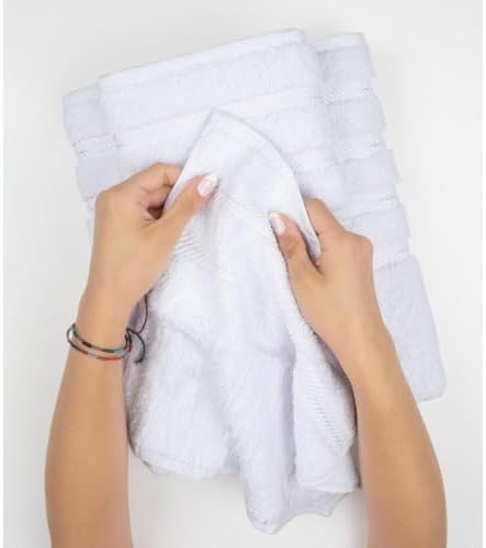 Multi-Piece Plush 600 GSM Heavy Weight Turkish Cotton Bath Towels Set