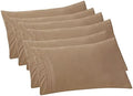 Elegant Comfort 6-Pack Solid Pillowcases 1500 Premium Hotel Quality