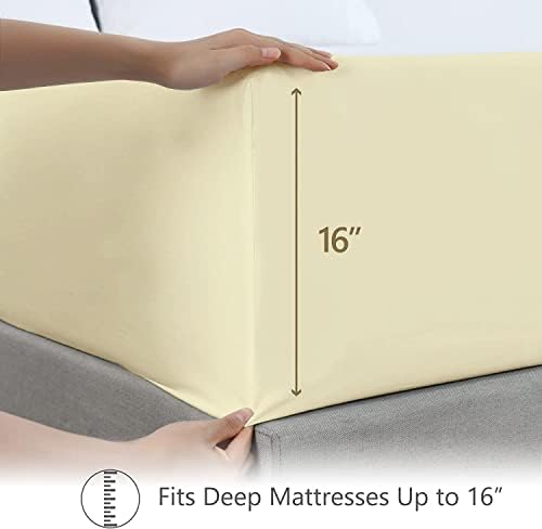 California King Fitted Sheet - Comfort Premium Hotel Quality Luxury &