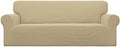 Easy-Going Stretch Couch Covers for Sofa Washable Large Beige