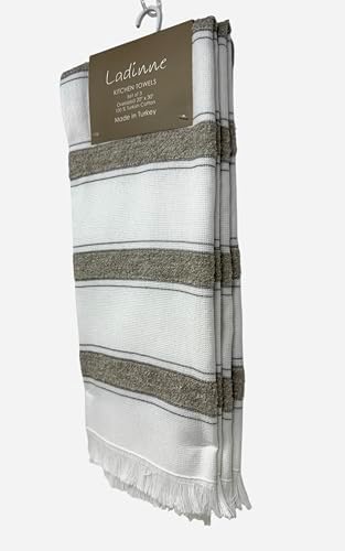 Heavy Duty Durable Very Absorbent Thick Kitchen Towels by Ladinne Dish