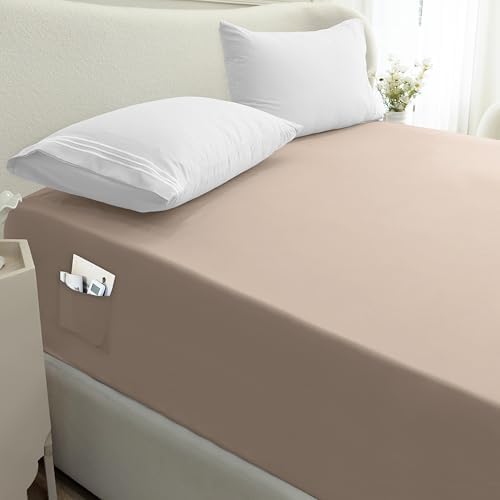 Mocassi Luxury 1800 Premium Hotel Quality Single Fitted Sheet - Ultra