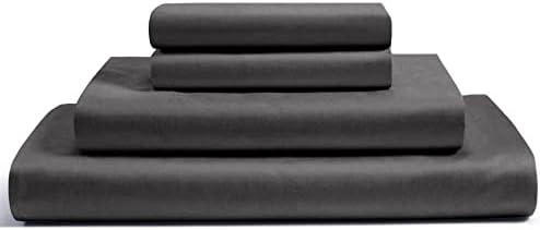 1000-TC Egyptian Cotton 4-PC Sheet Set, 16" Deep Pocket - Dark Grey