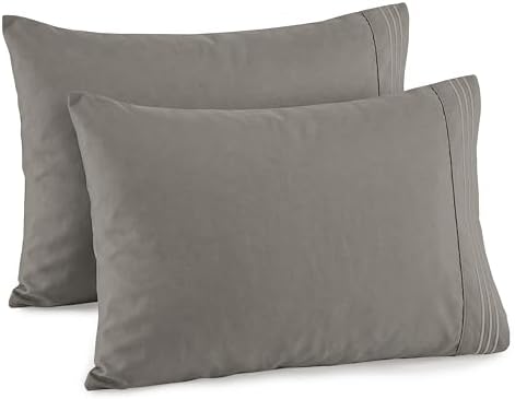 Elegant Comfort Premium Hotel Quality 2-Piece Pillowcase Set, Luxury &