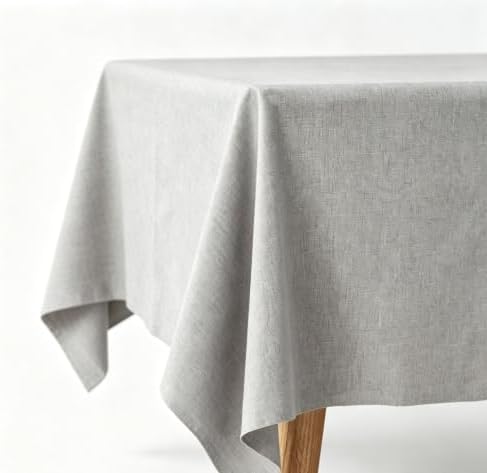 Solid Color Rectangular Tablecloth