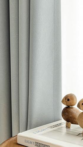 Beydodo Blackout Curtains 84 Inch Length 2 Panels Set, Bedroom