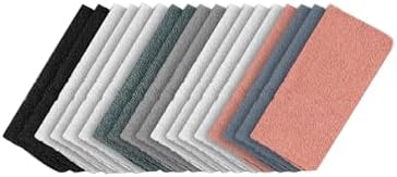 72 Pack Pastel Blue Washcloths, 4 Sets of 18 100% Cotton Soft Face &