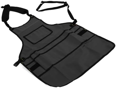 Keenso Work Apron Oxford Cloth, Multi Pocket Design