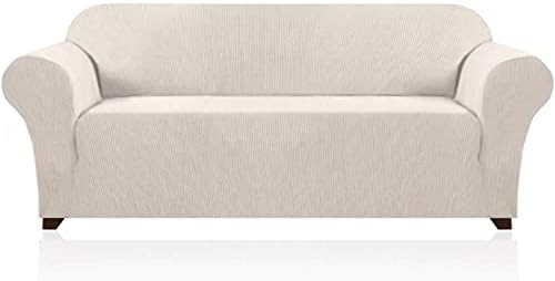 PrinceDeco Stretch Sofa Cover Slipcover Couch Covers for 3 Cushion
