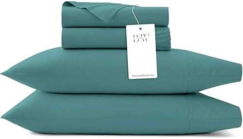 Briarwood Home 100% Cotton Solid Jersey Sheet Set - Ultra-Soft