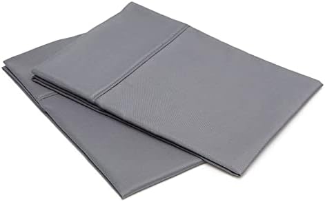 Amazon Basics Standard Pillowcases Set of 2 - Lightweight, Super Soft